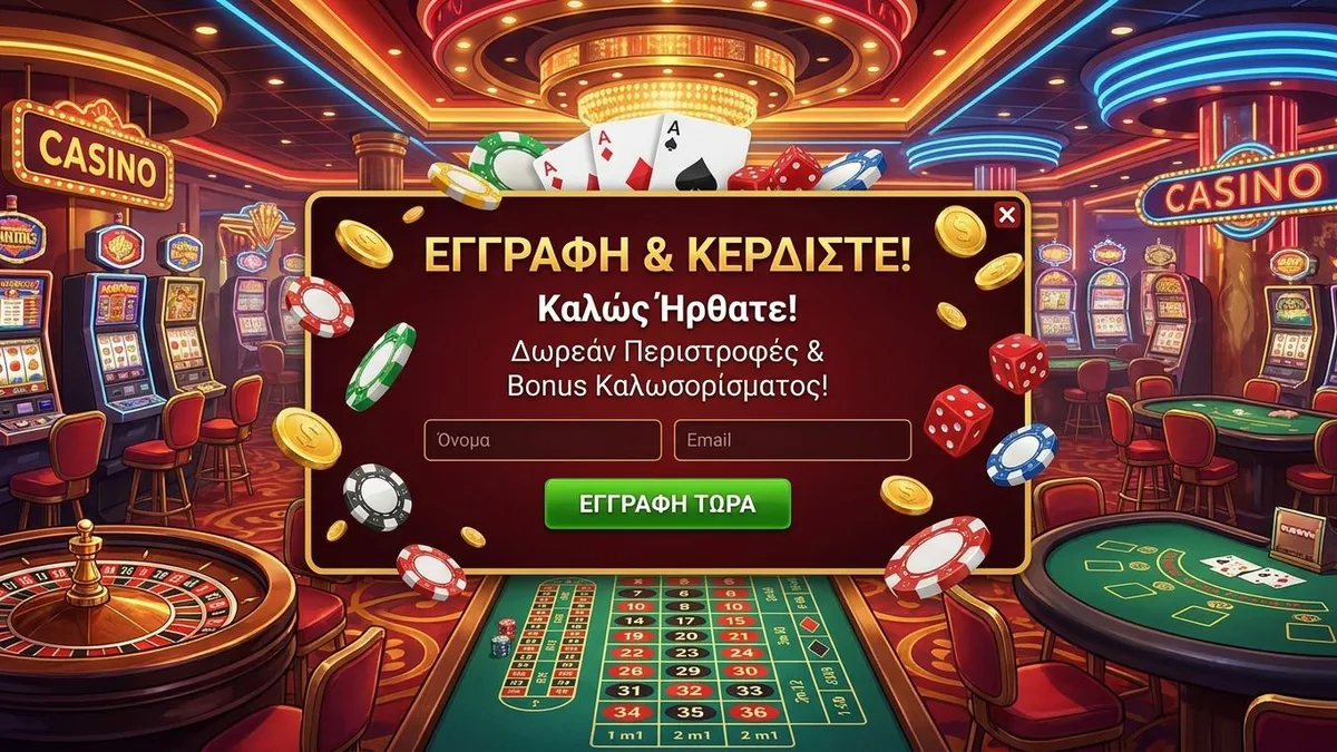 Εγγραφή με μπόνους